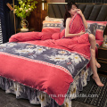 Queen Cm Duvet Covers bedskirt titis 18 inci